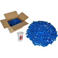 Simba Toys Blox - 500 8er Bausteine blau - kompatibel mit bekannten Spielsteinen, 3 Jahr(e), 500 Stück(e)