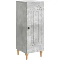 vidaXL Sideboard Betongrau 33 x 34,5 x 90 cm Holzwerkstoff