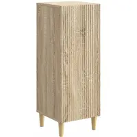 vidaXL Sideboard Sonoma-Eiche 33 x 34,5 x 90 cm Holzwerkstoff