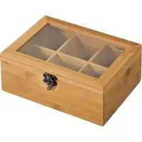Sans marque Teebox, (1 tlg.), mit Sichtfenster