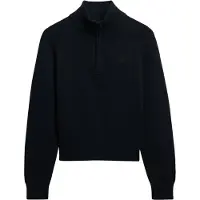 Superdry Essentials Slim Knit Halbreißverschluss-sweatshirt