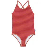 Finkid Uimapuku EKO rust/peach (274219) 130/140
