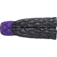 Big Agnes - Fly Creek UL Zip Quilt - Daunenschlafsack Gr Long - Bodysize: 198 cm schwarz/lila