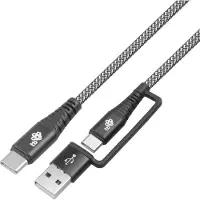 TB USB A/C - USB C Cable black