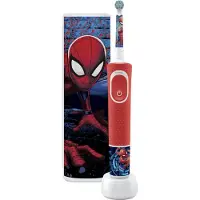 Oral-B D100 Spiderman Elektrische Zahnbürste Mit Etui