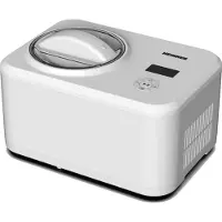 Heinner HICM-150WHYG, Kompressor Eismaschine, 1,5 l, 1 Becken, Weiß, LED, Tasten