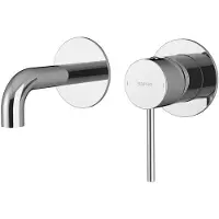 Sapho ULTRAMIX 2-Element Waschbeckenarmatur, Auslauf 10cm, Chrom
