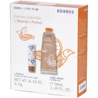 Korres Everyday Essentials Hand- & Lippen Pflegeset - Almond