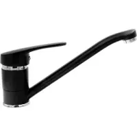 Granitan | ROX - Küchenarmatur - 360° schwenkbar - Granit-Optik - Schwarz - Keramikkopf