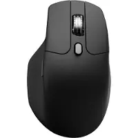 Keychron M6, rechts, Optisch, RF Wireless + Bluetooth + USB Type-C, 30000 DPI, Schwarz