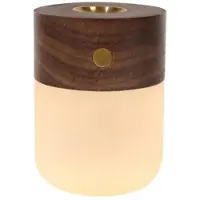 Aibecy Mini-Aromatherapie-Lampe, wiederaufladbares Nachtlicht, Schlafzimmeratmosphaere, Nachttischlampe, Ornament, warmweisses Licht, 3 Helligkeitsstufen, Touch-Steuerung