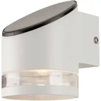 V-TAC VT-1138 10395 Solar-Wandlampe 1 W Warmweiss Hellgrau