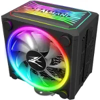 Zalman CNPS16X CPU-Kuehler - schwarz, Kühler, 12 cm, 800 RPM, 1500 RPM, 27 dB, Schwarz