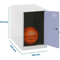 Simonlocker Montadas Dism.mini Schließfach 475x300x500 Mm