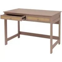 Proregal Schreibtisch HxBxT 78x110x60 cm Schublade Holz Helltaupe Bürotisch Laptoptisch Arbeitstisch
