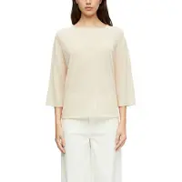 Comma 3/4 Arm-Pullover Leichter Pullover mit Leinen und Viskose