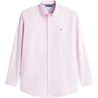 Tommy Hilfiger Big & Tall Langarmhemd "BT - HERITAGE OXFORD STRIPE" fein gestreift, Große Größen, regular fit, Button-down-Kragen
