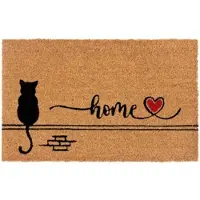 NYVI Fußmatte Kokos - 40x70 cm Rechteckig - Cat Home