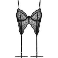 Hunkemoller Bustier Isabelle Schwarz