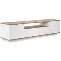 CALICOSY - TV-Möbel mit 3 klappbaren Türen und 1 Nische, L180 cm - VERAMONT