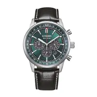 Citizen CA4720-01X Eco-Drive Herrenuhr Classic Chronograph Schwarz/Grün