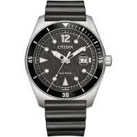 Citizen AW1889-00E Eco-Drive Marine Sports Solar Herrenarmbanduhr Schwarz