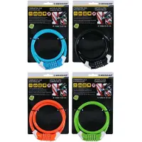 Dunlop 10Mmx65Cm Spring Bike Handlock Orange