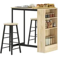 MODFU Kompaktgarderoben-Set Garderobenschrank mit Ablagefläche und Eisenfüße,Garderobenset mit Schuhschrank,Schuhfach und Haken,Holzfarbe + Weiß