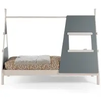 CALICOSY - Bett mit 90x200 cm Liegefläche und integriertem Fenster - DAPHNÉ