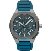 Armani Exchange Exchange Herren 44MM Gunmetal Edelstahl Uhr, AX4291