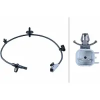 Hella ABS Sensor Raddrehzahl Hinten für OPEL Mokka / Mokka X (J13) 6PU 358 252-911
