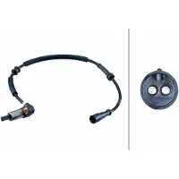 Hella ABS Sensor Raddrehzahl Hinten Links für RENAULT Scénic I (JA0/1, FA0) 6PU 358 252-711