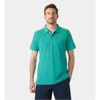 Helly Hansen für Herren. 54543 Hudson grünes Poloshirt (M), Lässig, Baumwolle, Kurzarm