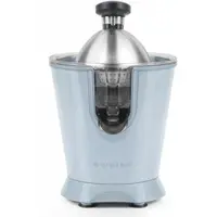 Sweiss Elektrische Zitruspresse ZEST6, tropffreier Ausgießer, leistungsstarker Gelenkarm, 160 W, Blau