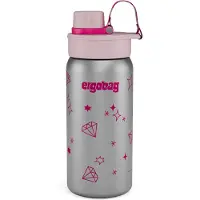 Ergobag Trinkflasche Edelstahl Glitzer