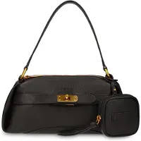 PICARD Leder Schultertasche Umhängetasche Odeon Hand Bag Black schwarz