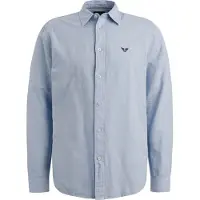 PME Legend Langarmhemd mit Logo Stickerei