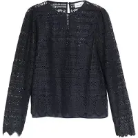 Comma Blouses Marine Größe: 42 | Blusen Outlet | Damen