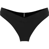 Pieces Pcbaomi V-form Mini Brazilian Bikinihose | Schwarz | M
