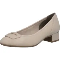 Rieker Ballerinas mit Absatz aus Leder
