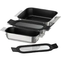 Bosch HEZ9FF030, Backset, , Backofen, Edelstahl, 3 Stück(e)