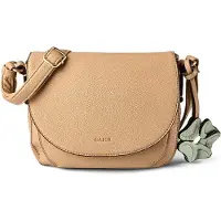 Gabor Sofiana Damen Satteltasche Umhängetasche Klein Camel Braun