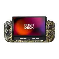 Cracked CRKD NITRO DECK+ ROCKET LEAGUE GOLD SPECIAL EDITION