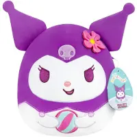 Jazwares Sanrio Squishmallow Plüschfigur Hello Kitty and Friends Seize the Moment Kuromi Beachball 20 cm
