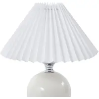 LINDBY - Kerimi Tischleuchte Creme/White