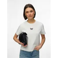Vero Moda "VMSARA METTE SS TOP BOX JRS GA NOOS" Baumwolle, regular fit