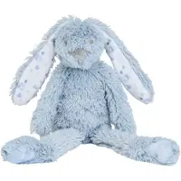 Happy horse Kuscheltier Kaninchen Richie 28 cm grau-blau Baby Geschenk
