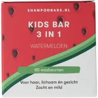 ShampooBars.nl 3-in-1 Kids Bar Watermelon Hair and Body - 60g