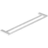 Kludi VELA C Doppel-Badetuchhalter Länge = 600MM mattweiß, 3198853 3198853