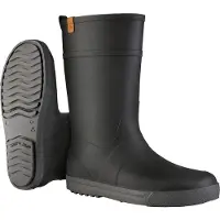 Dunlop Amsterdammer. Stylische Regenstiefel fur Damen, Schwarz, Größe 42